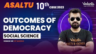 Outcomes of Democracy  Social Science  Class 10 CBSE 2023Shimon Sir  V Master tamil [upl. by Collis526]