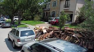 Hurricane Harvey  Holt St Bellaire TX [upl. by Bostow]