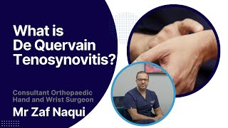 What is De Quervain tenosynovitis [upl. by Gnaoh]