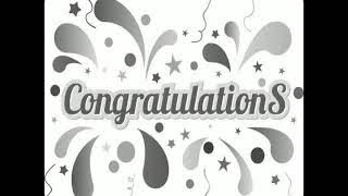 Congratulations on your Success Wishes Message Greetings and Video Status l Congratulations Wishes [upl. by Asiilanna]