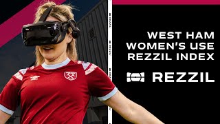 West Ham Womens Use Rezzil Index for Training and ACL Rehab [upl. by Cissiee]