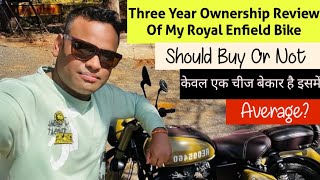 Three Years Ownership Review Of My royalenfield Signal 350 Stormrider Sand Bike [upl. by Lerej577]