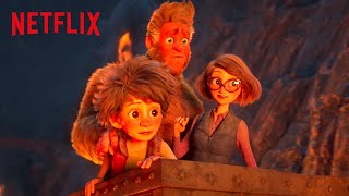 The Vally of Destruction 💥 Bigfoot Family  Netflix After School [upl. by Enajharas]