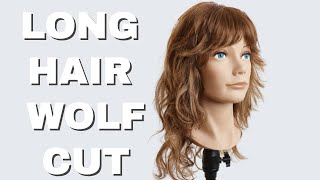 HOW TO CUT AND STYLE A WOLFCUT THE TIKTOK HAIR TREND [upl. by Killoran]