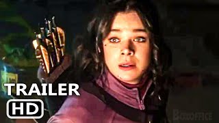 HAWKEYE Trailer 3 NEW 2021 Jeremy Renner Hailee Steinfeld Florence Pugh Series [upl. by Nahtad]