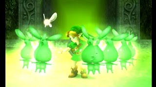 The Legend of Zelda Majoras Mask 3D  Woodfall Temple Stray Fairy Locations [upl. by Noseaj]