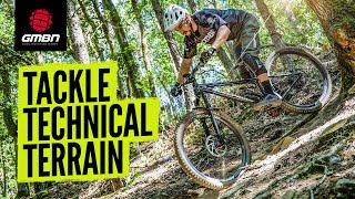 How To Ride A Hardtail MTB In Technical Terrain [upl. by Eresed]