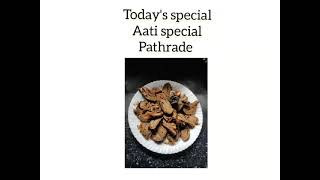 Aati special recipePATHRADE FRY Easy and quick recipes Homemade [upl. by Sadnak]