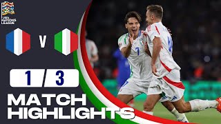 Francia Italia  13  Gli Highlights  Lega Delle Nazioni 202425  italia francia [upl. by Araeic]