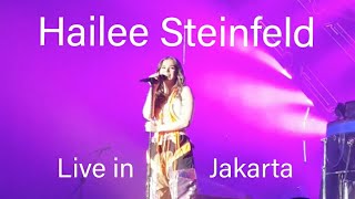 Hailee Steinfeld Live in Jakarta  Throwback to SHVR Ground Festival 2019 [upl. by Treb]