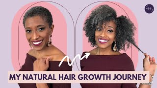 From Short to Long My Natural Hair Growth Journey [upl. by Finny]