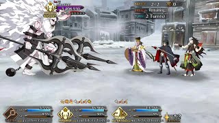 FGO NA  Hijikata Toshizo and Ashiya Douman 2T vs Minotaur Super Recollection Quest  Road to LB7 [upl. by Nalod558]