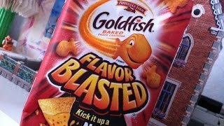 Goldfish Flavor Blasted NACHO  Produit américain [upl. by Damon]