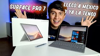 Microsoft Surface Pro 7 en México Unboxing en español [upl. by Adnilemre]