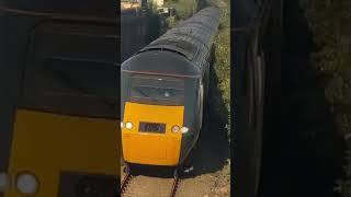 Gwr HST ￼ castles set Launceston Castle43189 been seen at Camborne today [upl. by Hameean394]