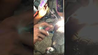 របៀបផ្សារដុំដេឡាន automobile travelblog vlog mechanic travelvideo motobike welding [upl. by Blisse358]