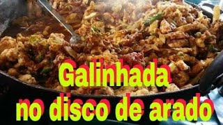 Galinhada no disco de arado [upl. by Orgalim]