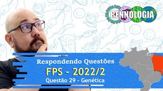 RESOLVENDO QUESTÕES  REGIÃO NORDESTE  FPS 20222  Questão 29 [upl. by Melc]