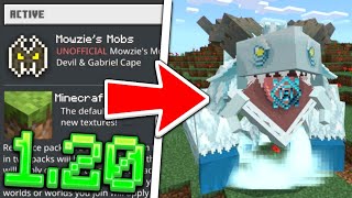 How To Download Mowzies Mobs Mod In Minecraft Bedrock 2024  Android IOS Windows 11 Xbox PS5 [upl. by Velleman]