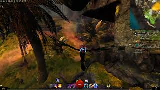 Gw2  Ranger Juvenile Tiger Pet  Draconis Mons [upl. by Yaned]