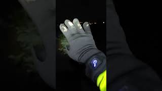 Erster Test beheizbare dünne Handschuhe im Winter Joggen und Radfahren im Winter [upl. by Sperling]