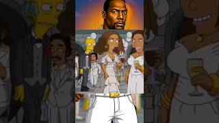 Famosas Festas Brancas de P Diddy  Simpsons shorts fy simpsons [upl. by Claman]