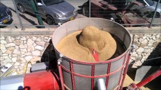 Mobile Grain Drier is drying Freekeh [upl. by Linell]