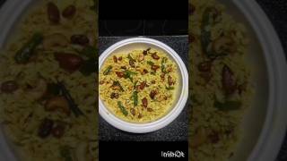 Poha namkeen recipepoha mixture recipe shorts [upl. by Rehpotsyrhc]