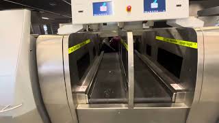 Automated baggage checkin at FrankfurtFRA [upl. by Sahpec]