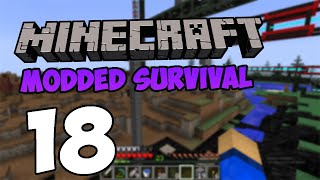 Cleanup Project  Minecraft Modded Survival 18 [upl. by Assilem882]