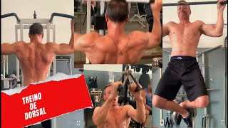 Treino de dorsais costas academia core motivation motivacao workout dorsal costas [upl. by Ellertal]