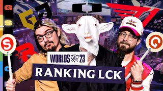 🇰🇷 Faker et T1 futurs CHAMPIONS DU MONDE   Analyse  Ranking LCK Worlds 2023 [upl. by Ibloc]