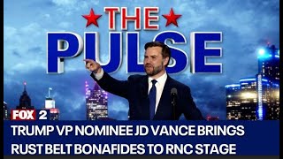 The Pulse Trumps VP nominee JD Vance makes primetime debut at RNC [upl. by Malloch181]