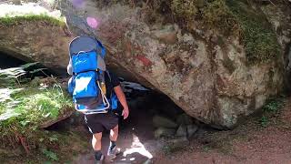 Trekking Madonna di Campiglio  Baby Trekking Valle di Genova  Sentiero delle cascate [upl. by Nil537]