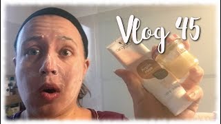 ⚛Vlog au naturel 45  miel argile et cheveux ⚛ [upl. by Odrarebe]