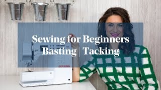 Understand Basting  Tacking Sewing for Beginners [upl. by Amsed109]