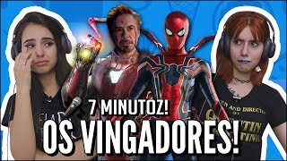 JOVENS REAGEM A 7 MINUTOZ  HOMEM DE FERRO HOMEM ARANHA E THOR  NERD HITS [upl. by Sorilda916]