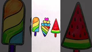 Wow Beautiful Drawing Candy 🍭 for Kids kidsvideo drawing shorts [upl. by Hildagard]