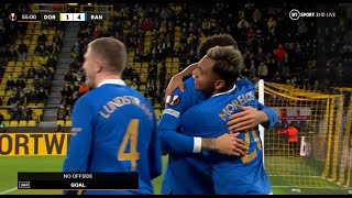 Dortmund VS Rangers 24 Extended Extended Highlights amp All Goals 2022  Alfredo Morelos goal [upl. by Maribelle]