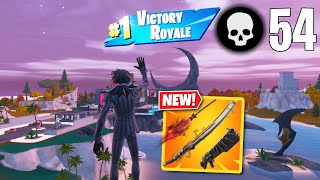 54 Elimination Solo vs Squads Wins Full Gameplay Fortnite Chapter 4 Season 4 [upl. by Ettelimay111]