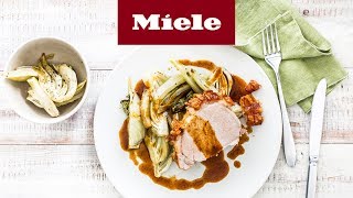 Rezept Krustenbraten mit Ofenfenchel I Miele [upl. by Torrey]