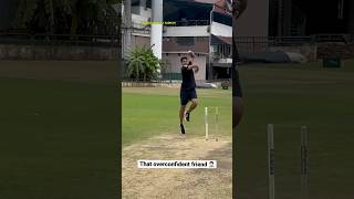 Bro met the wrong bowler ☠️ shortsfeed memes kuldeepyadav cricket bowling viral new [upl. by Mosra66]