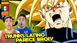 ESPAÑOLES REACCIONAN A DRAGON BALL Z LATINO 💥SUPER TRUNKS VS CELL PERFECTO💥 [upl. by Mikaela817]