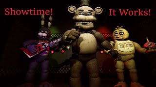 How to get showtime in FNaF Vr Help Wanted pcvrpc flat mode only [upl. by Sidwel]