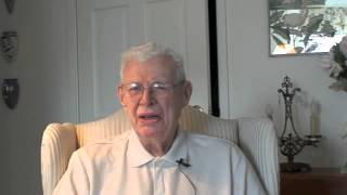 Interview with Wilbur J Messier WW II veteran CCSU Veterans History Project [upl. by Hgielar]