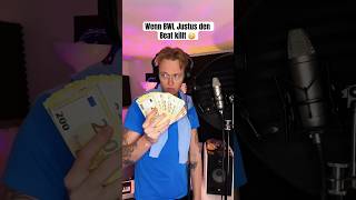 Wenn BWL Justus den Beat killt 😳 deutschrap studio deep [upl. by Euhsoj]