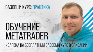 Как работать в MetaTrader Бесплатный Базовый курс [upl. by Aerdma]