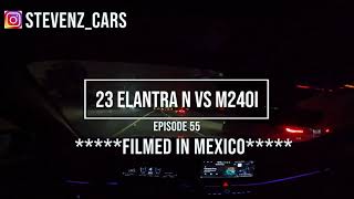 23 Elantra N vs M240I [upl. by Cacilie941]