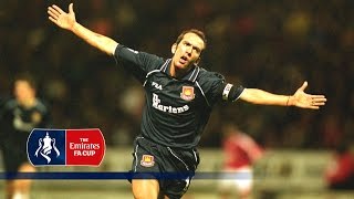 Paolo Di Canios classic goal v Man Utd 20002001 FA Cup  From The Archive [upl. by Ahcilef]