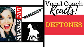 LIVE REACTION Deftones quotPassengerquot feat Maynard James Keenan VOCAL COACH REACTS amp DECONSTRUCTS [upl. by Lisbeth]